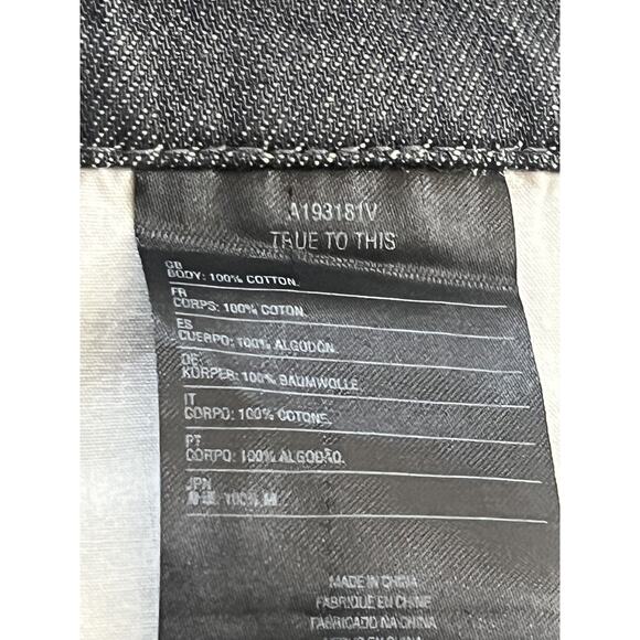 NWT Volcom Solver Denim Jeans Modern Straight Men’s Size 32x32 Gray - Picture 9 of 10